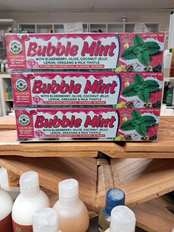 Bubble Mint Toothpaste – Herbal Freshness & Oral Care