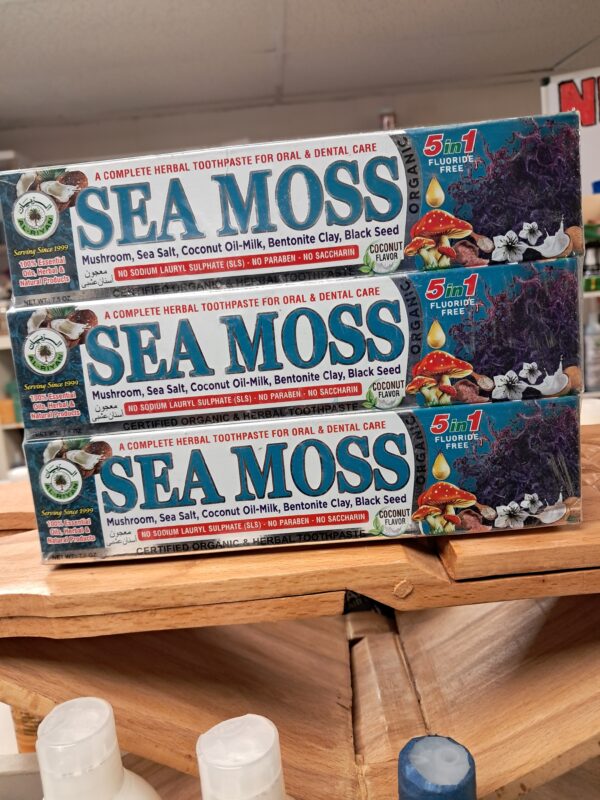 Sea Moss Herbal Toothpaste – Natural Oral Care for a Healthier Smile